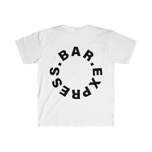The BarExpress Circle Tshirt : Embrace the Essence of Bar Culture