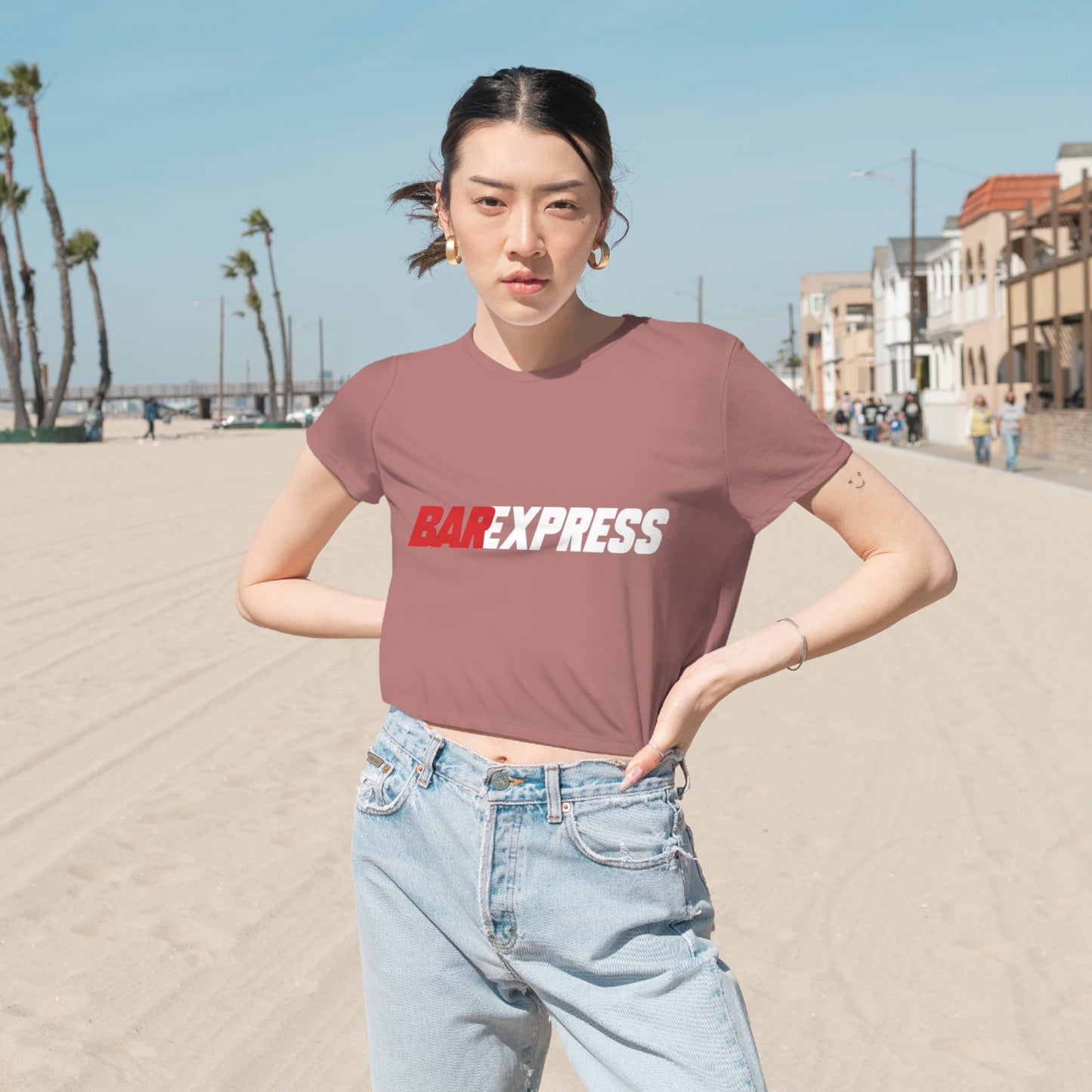 Women's BarExpress Classic Cropped T-Shirt